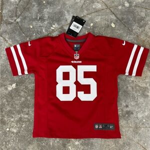NWT Kittle Jersey, KIDS size medium (5/6), 49ers